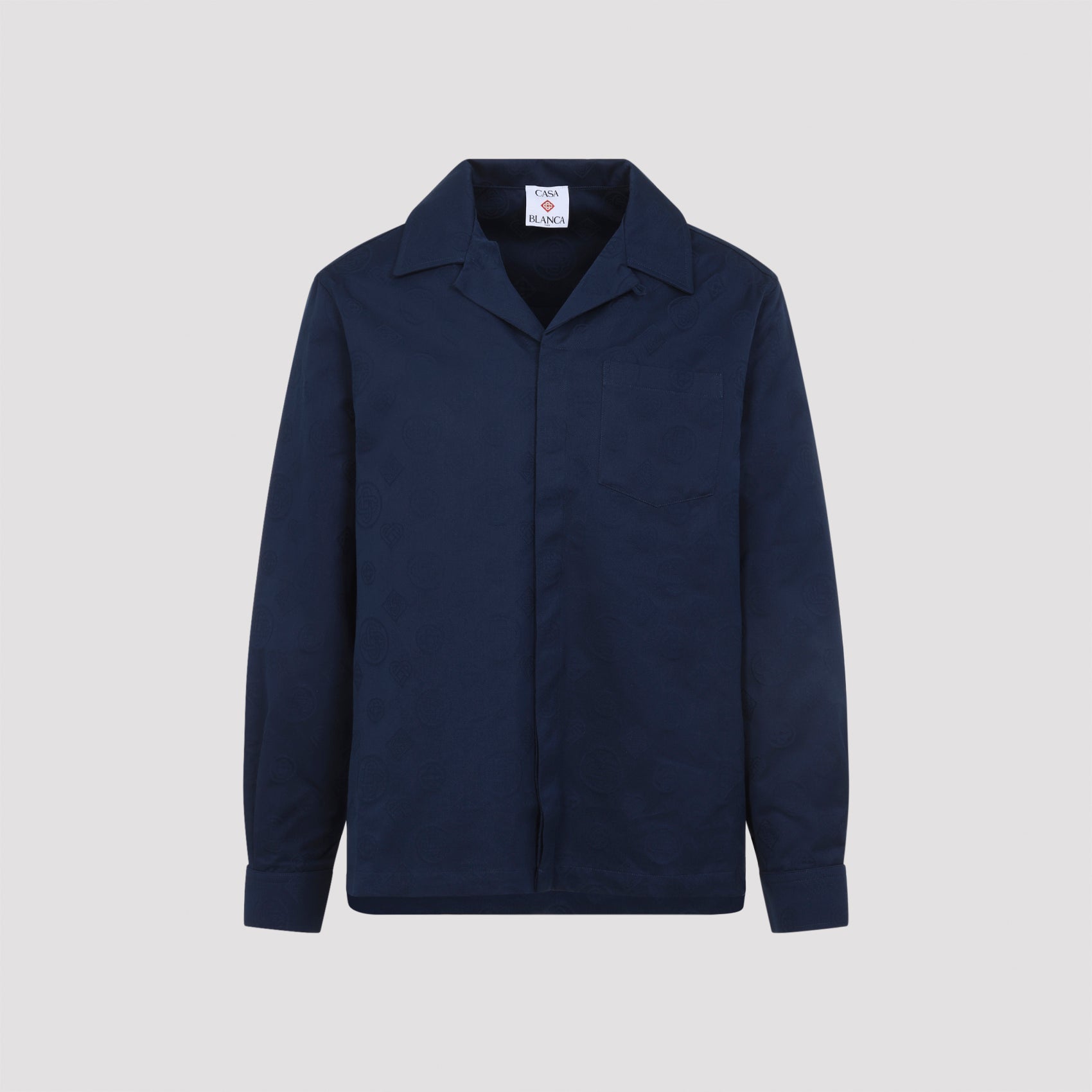 Casablanca Monogram Long Sleeves Shirt - MEN CLOTHING - Casablanca - T.Luxy