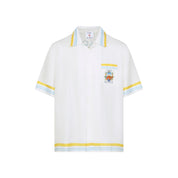 Casablanca Flower Court Icon Shirt - MEN CLOTHING - Casablanca - T.Luxy
