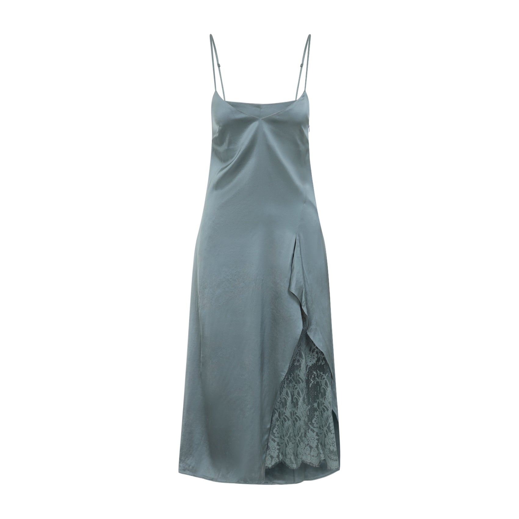 Acne Studios Midi dresses - Green | 907b90f3f46b08ee23f5d03b03bd91a6a4ec068c