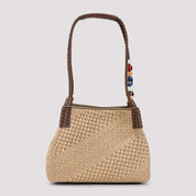 Etro Libra S Rafia Shoulder Bag - WOMEN BAGS - Etro - T.Luxy