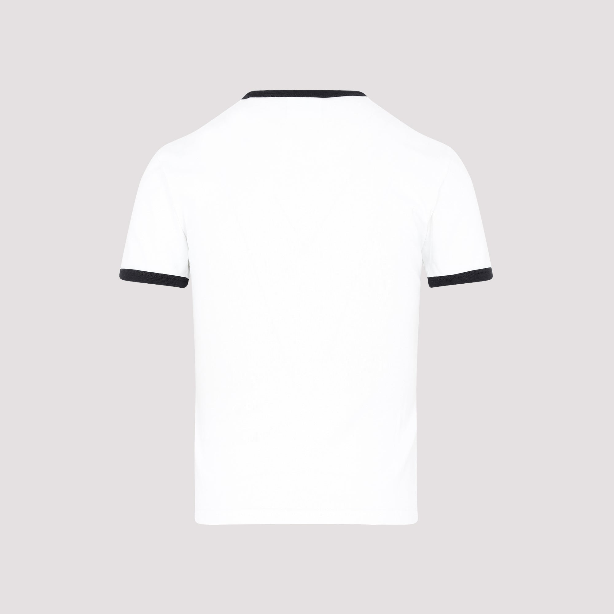 Courreges Bumpy Contrast T-Shirt Reedition - WOMEN CLOTHING - Courreges - T.Luxy