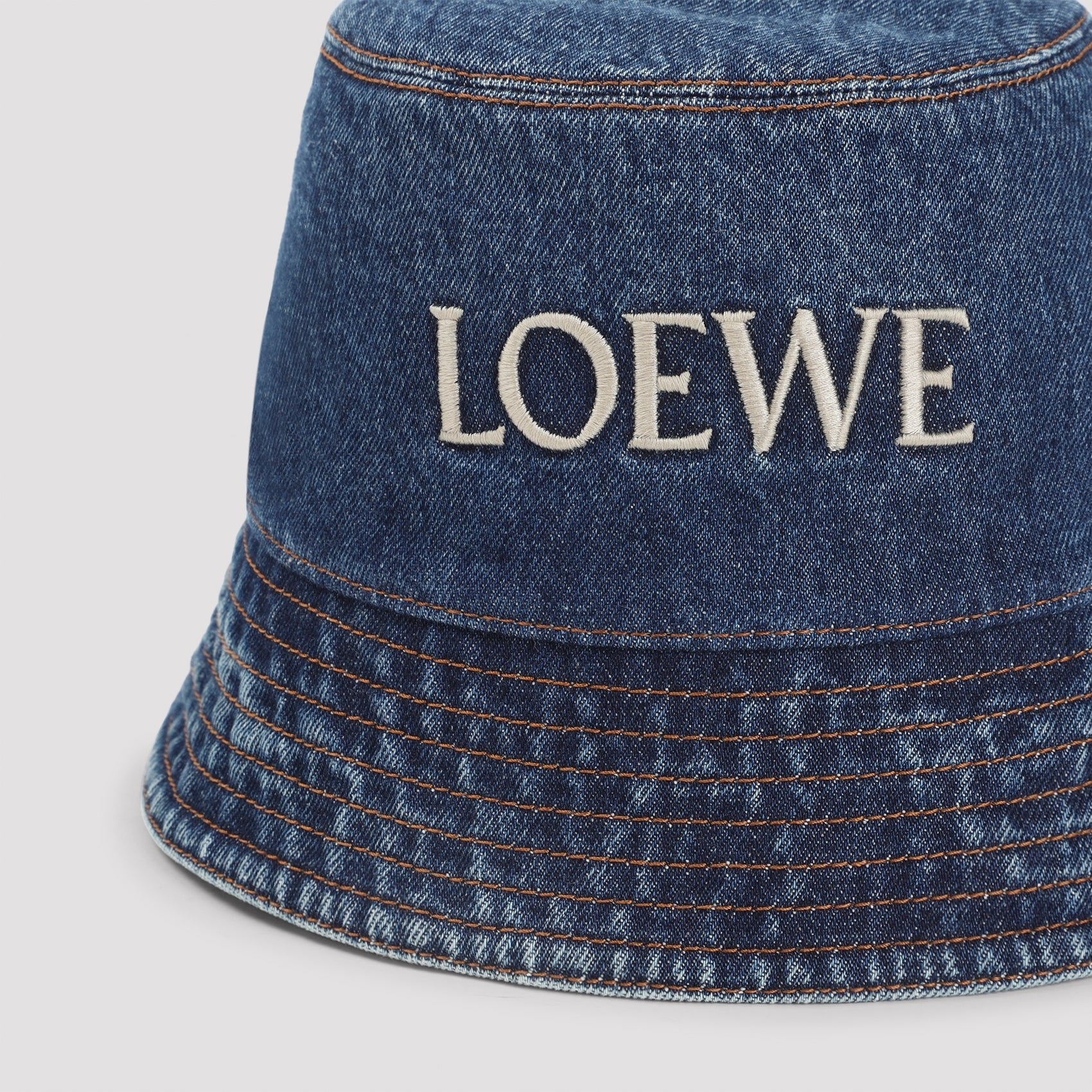 Loewe Denim Bucket Hat - WOMEN ACCESSORIES - Loewe - T.Luxy