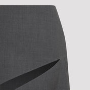 Jil Sander Midi skirts - Grey | 444d16d0a1fa77e02c55ebeb38a0d2330c3c9947