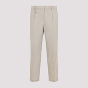 Prada Regular & straight leg - Nude & Neutrals | 8162eb8de996170a306ef21f51126cdd9cf3b523