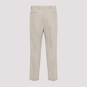 Prada Regular & straight leg - Nude & Neutrals | 1bdf59de88480105142799af52bba8d3323babf2