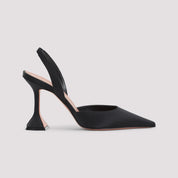 Amina Muaddi Mules - Black | 8cfbb16e7b2eed46c119fcad4a70567c1c672edd