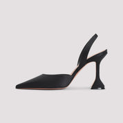 Amina Muaddi Mules - Black | eddf5ee12a796f915ae290fdc80d83a358946cd3