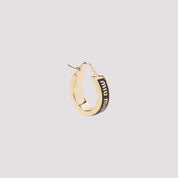 Miu Miu Earrings - Black | c218c1a9b37a3c8b6fc1ebe21f3728dad2c7c4df