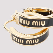 Miu Miu Earrings - Black | 8197f2d8a52bfefc8485e3317f52e74f2d4c7e1a