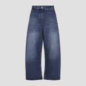 Studio Nicholson Wide leg - Blue | 264b3e379bf3b110eb54926f2c05539db39c0ab6