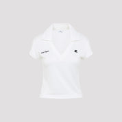 Courreges Cropped Polo - WOMEN CLOTHING - Courreges - T.Luxy