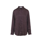 The Frankie Shop Peri Satin Fluid Shirt - WOMEN CLOTHING - The Frankie Shop - T.Luxy