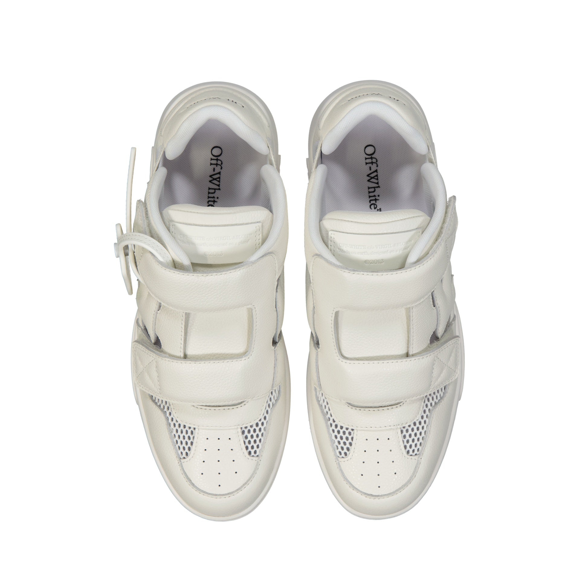 OFF - WHITE Leather Sneakers - MEN SHOES - OFF - WHITE - T.Luxy