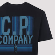 Cp Company T-shirts - Blue | ddc9ad90b8e0e6f06a2e93f4198bd1fab02891f0