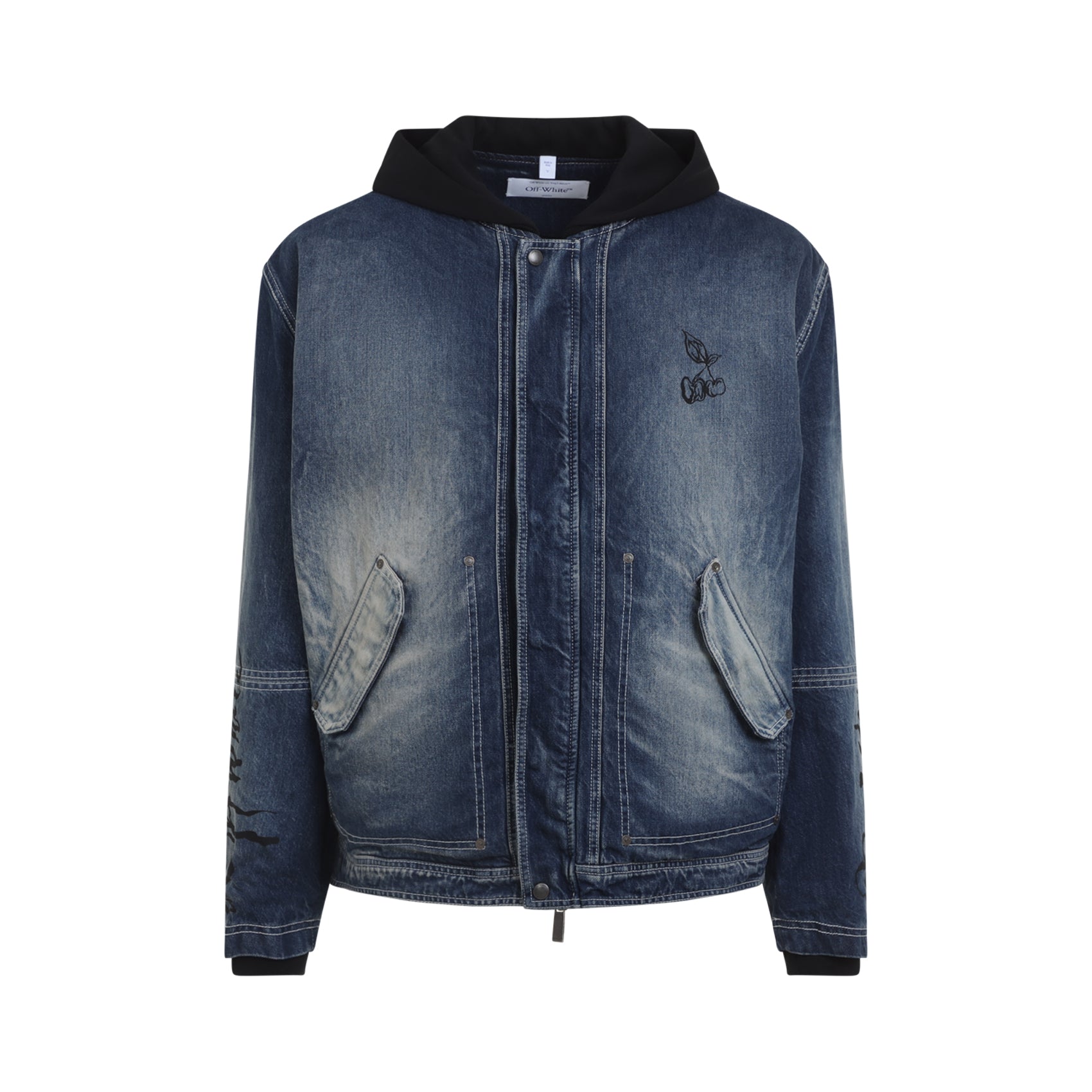 Off White Jackets - Blue | 7aa370ab64e7cca60a4bb3b0c12776b5c3ac399a