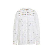 Farm Rio Blouse - White | ef997428240095bbe853991d72576e18581ca0c2