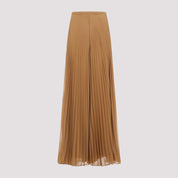 Max Mara Pianoforte Wide leg - Nude & Neutrals | 9464a18d31619ffb32d43c001a9095c59bd430b0