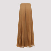 Max Mara Pianoforte Wide leg - Nude & Neutrals | 21d0a11ef540da601a6c4e5364ab7cd350a30143