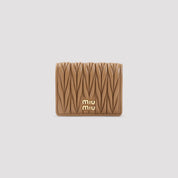 Miu Miu Wallet(generic) - Nude & Neutrals | 19033a9b1aa9ab5cc44cc002918157be61c365e8