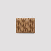 Miu Miu Wallet(generic) - Nude & Neutrals | c21bb39b6aceb1b37fe27517c1fe5ee969fc1cf8