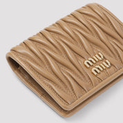Miu Miu Wallet(generic) - Nude & Neutrals | b6c30f1feac3db679d7999511636d16eb272a2cc