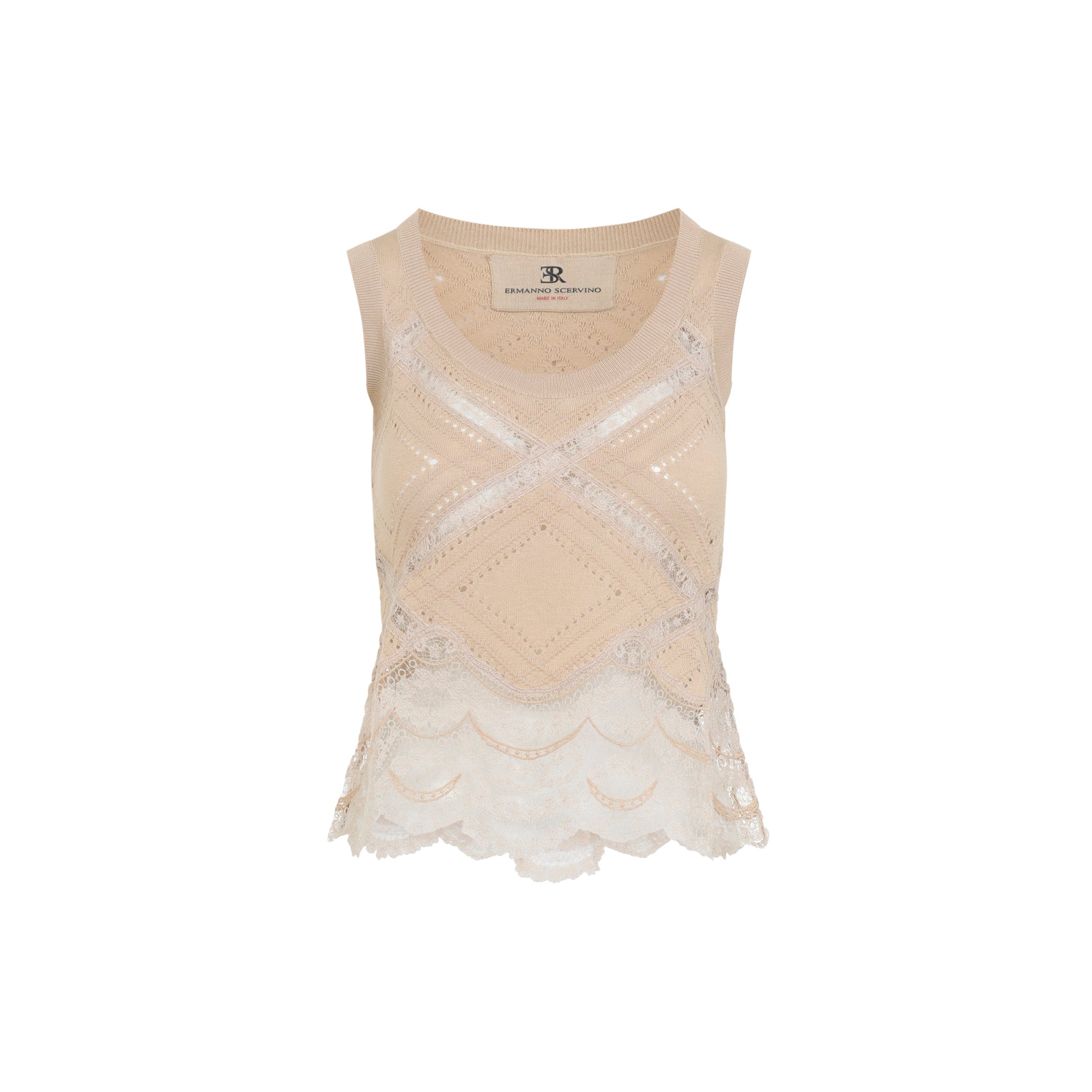 Ermanno Scervino Tops - White | 701e76af560caad8c6fbe79bb1581b1780b22f97