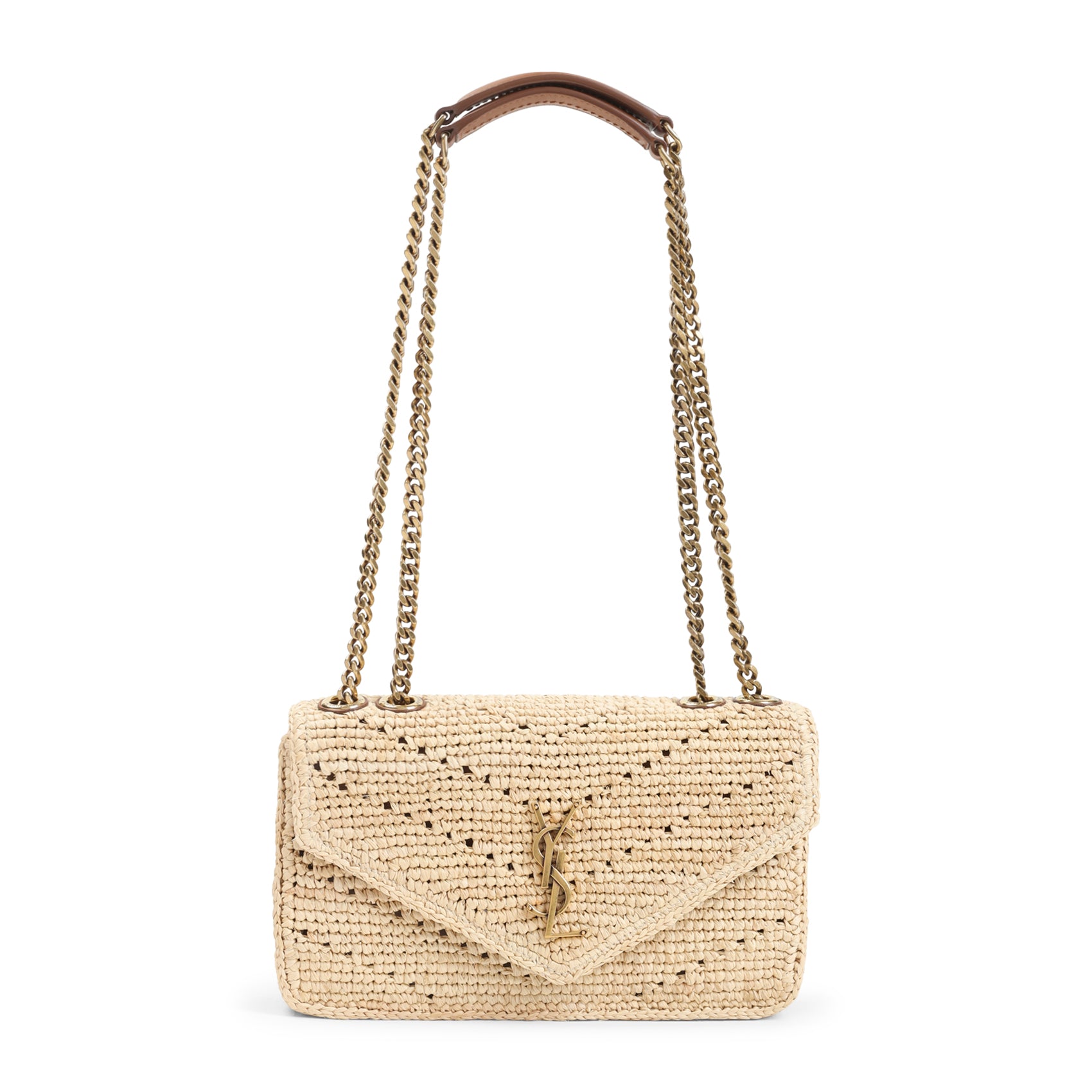 Saint Laurent Shoulder Bags - Nude & Neutrals | 7a7de29b6917876bedd788eee3f87c7cbbf670e5