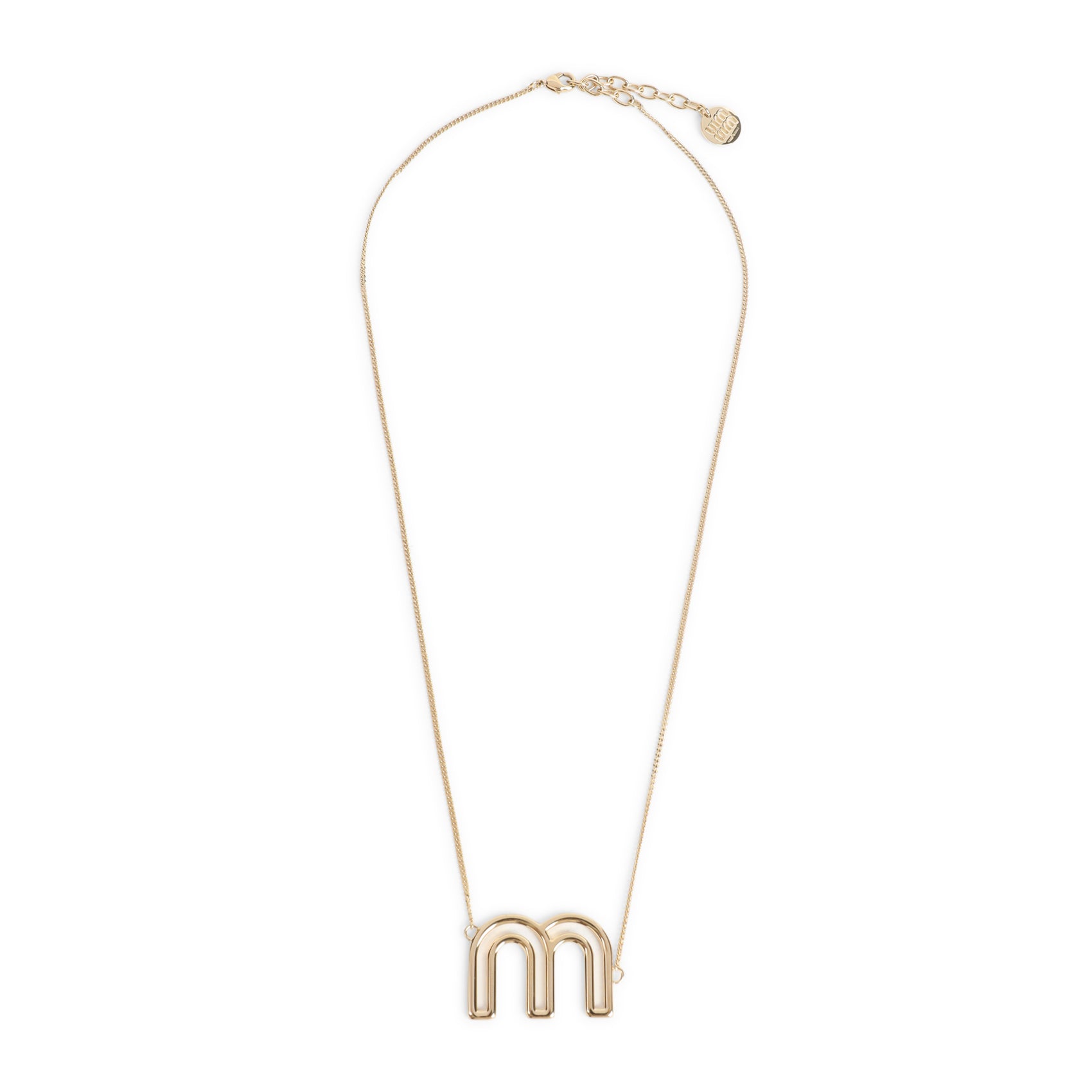 Miu Miu Necklaces - Metallic | 22e23718b953be5f9377b4b474fed208d7b6db23