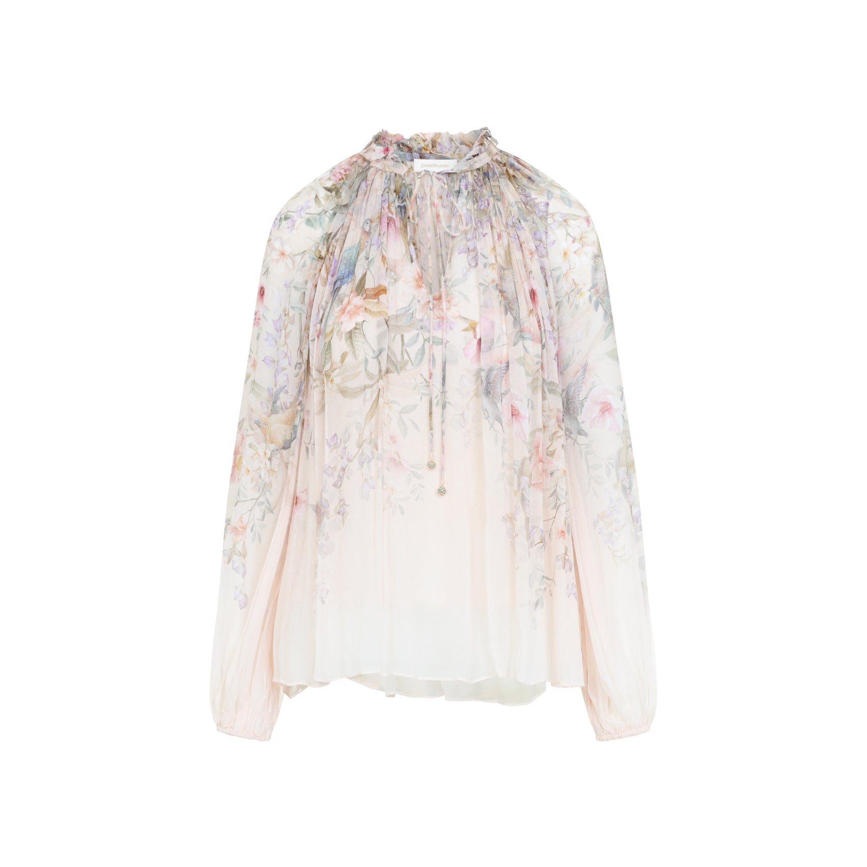 Zimmermann Blouse - Nude & Neutrals | d322050efcbe357d5bad4f76576241f887847cd3