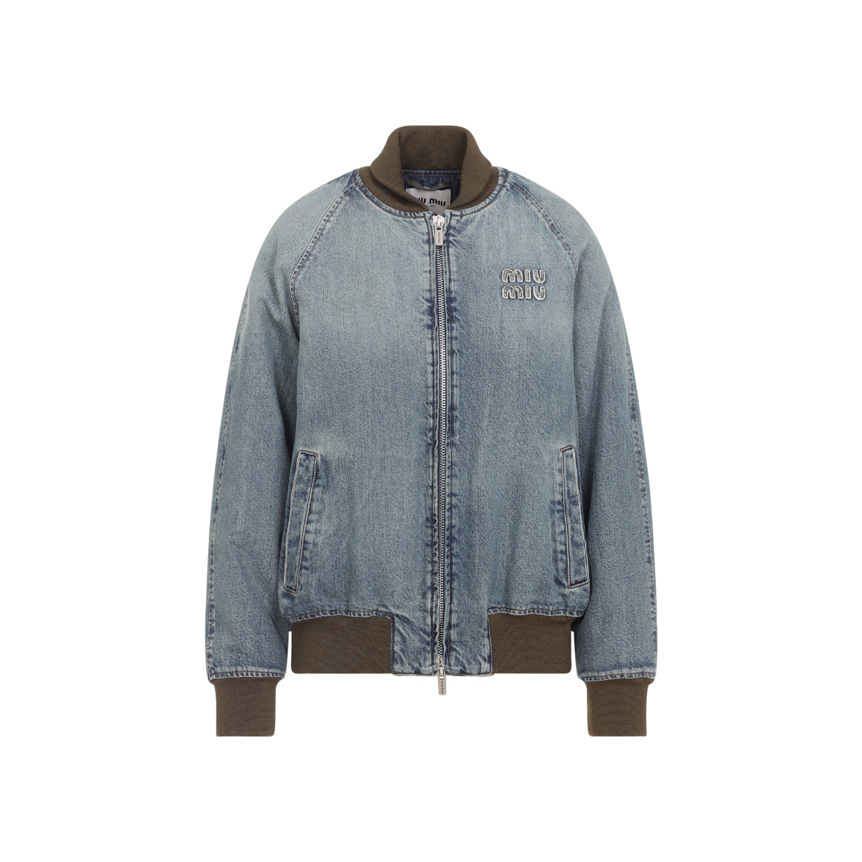 Miu Miu Jackets - Blue | 4b8f3f31e03fa9b3be6b3cfc2854c025e7c380dc