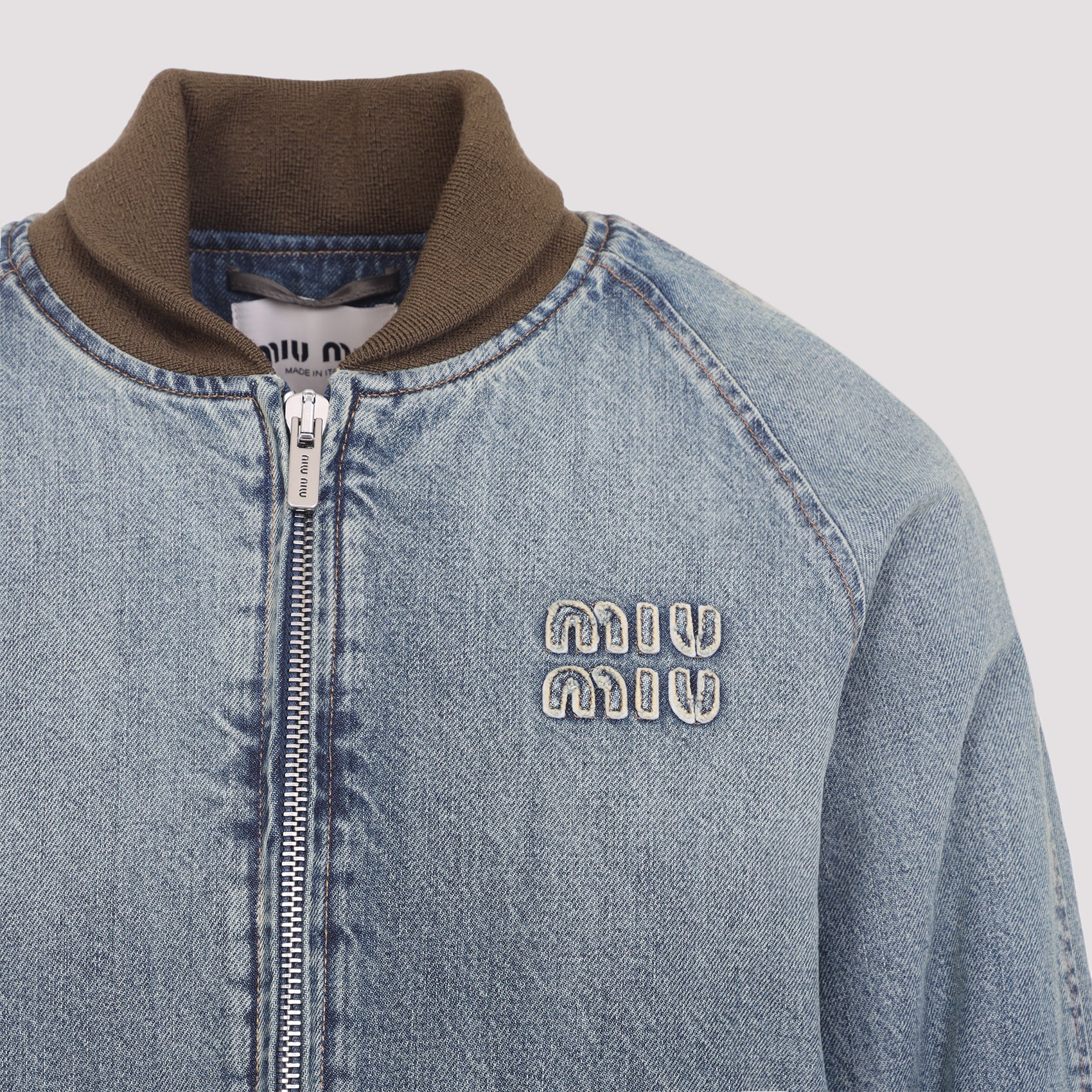 Miu Miu Jackets - Blue | d62c400f1d4826af821baaf7994e2e8fb9efbc57