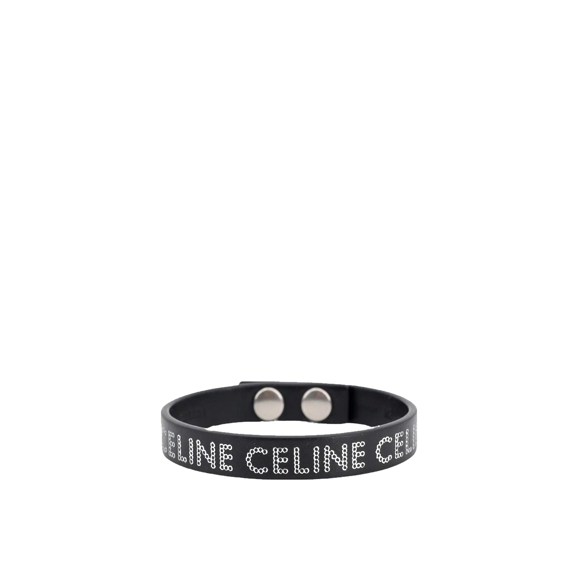 Celine Leather Logo Bracelet - MEN ACCESSORIES - CELINE - T.Luxy