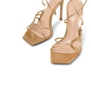 Gianvito Rossi Sylvie Heeled Sandals - WOMEN SHOES - GIANVITO ROSSI - T.Luxy