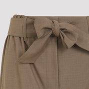 Max Mara Regular & straight leg - Nude & Neutrals | ae9acafa99e39b2bba631d741a8092d1cb89563c