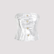 Ganni Tops - Metallic | f20353639bcab683f6a0a43effcce0583e658698