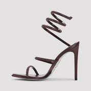 Rene` Caovilla Sandals - Brown | 434203684cdc8ef4e77ae631d64c230f3e9ccaf2