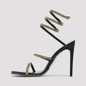 Rene` Caovilla Sandals - Black | ba3204d1a8a553471022c75a78f2da4ad1d604e7
