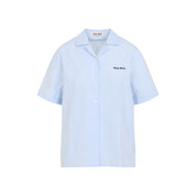 Miu Miu Shirts - Blue | e1d1524e57d4c1dfc1d8d7a61374fdc4a141da05