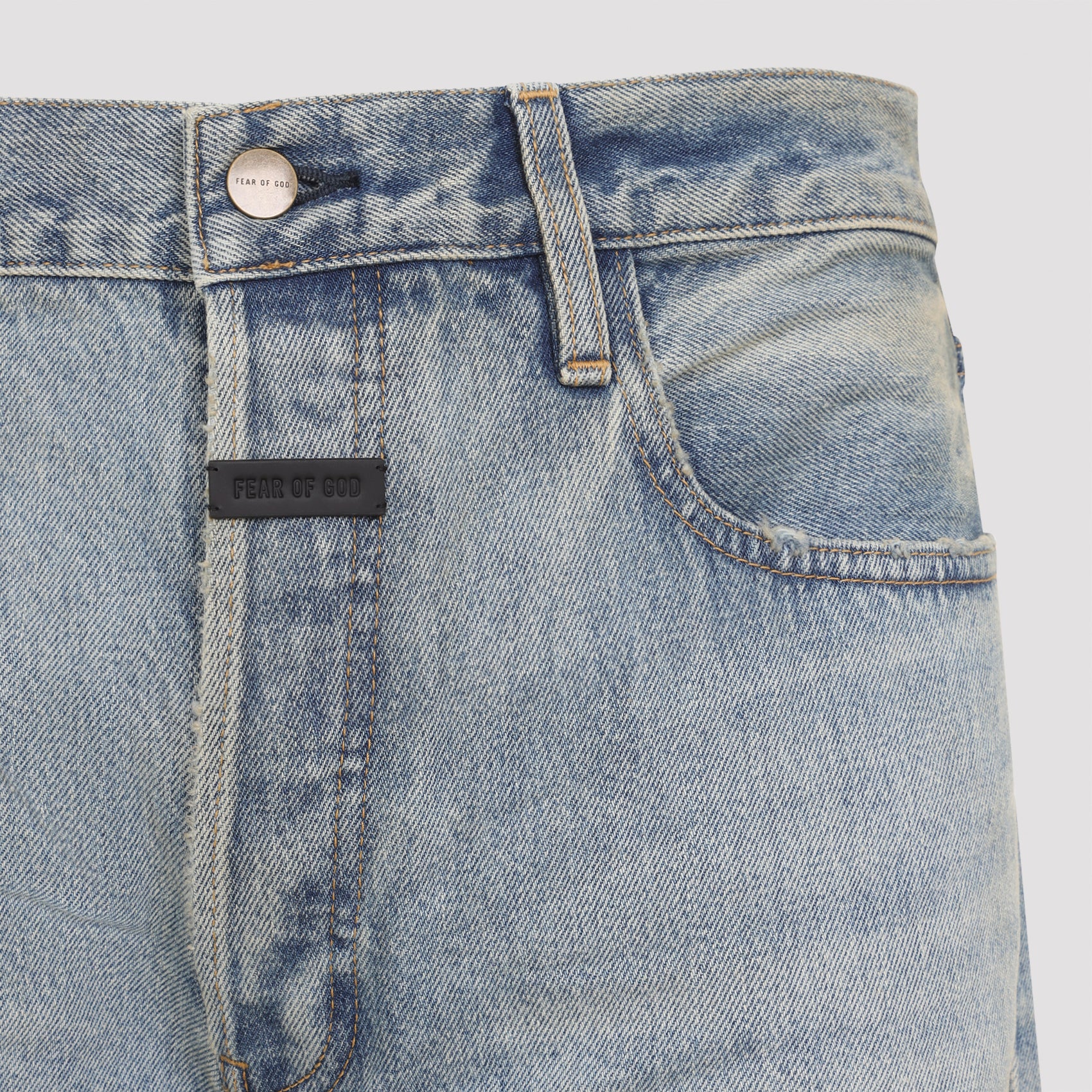 Fear Of God Straight 5 Pocket Jeans - MEN CLOTHING - Fear Of God - T.Luxy