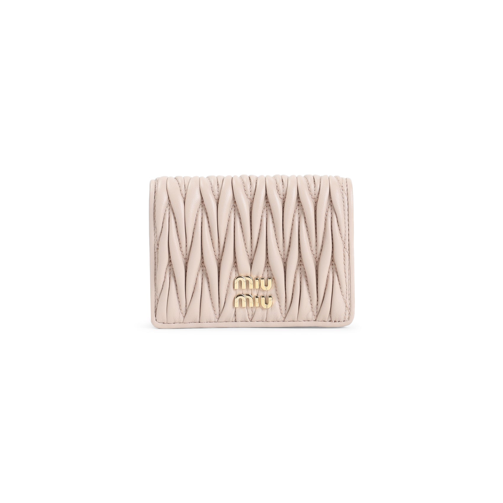Miu Miu Wallet(generic) - Nude & Neutrals | d74e1d1c70645bf66b7dacf7dd7941ea15a9eb05