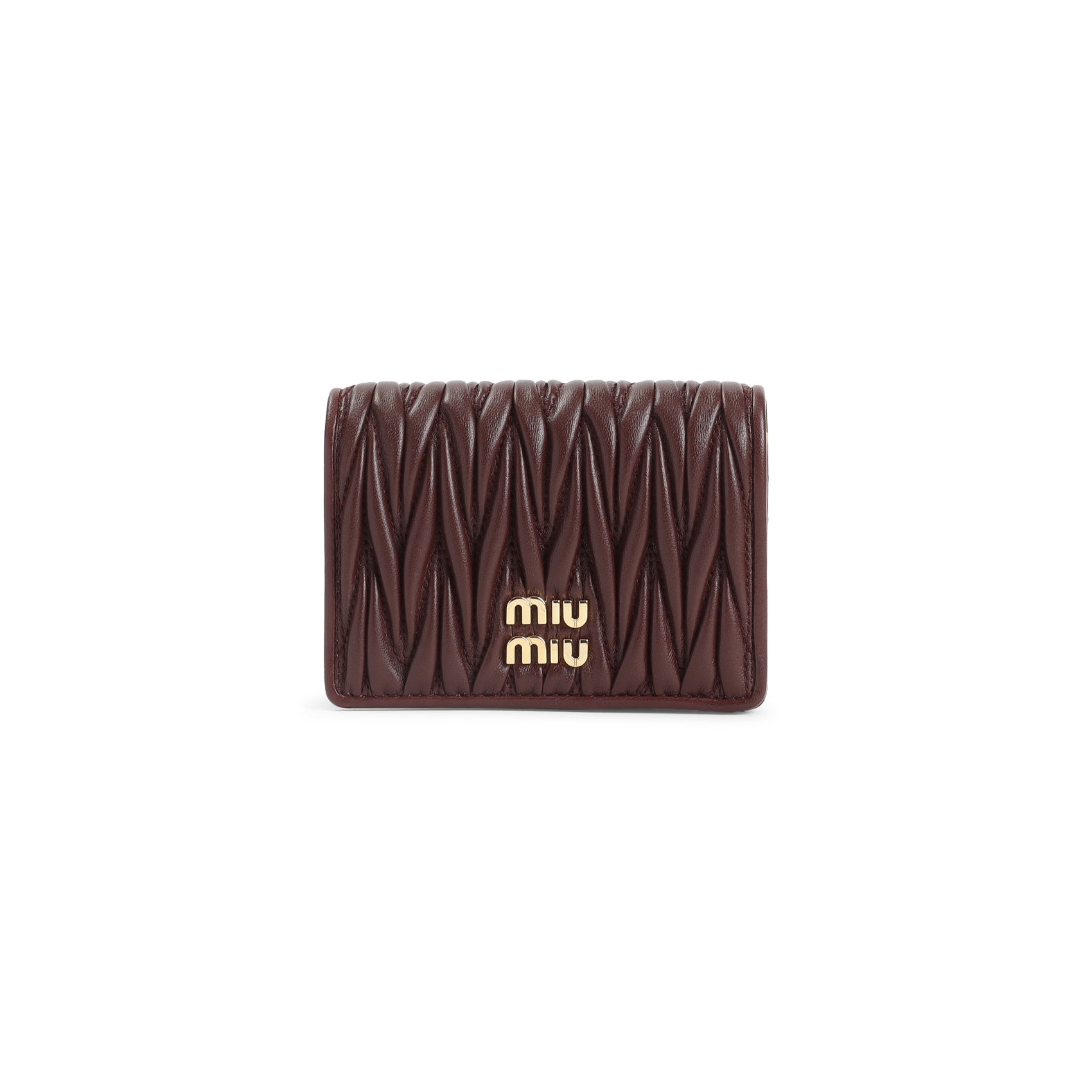 Miu Miu Lamb Leather Wallet - WOMEN BAGS - Miu Miu - T.Luxy