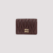 Miu Miu Lamb Leather Wallet - WOMEN BAGS - Miu Miu - T.Luxy