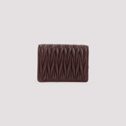 Miu Miu Lamb Leather Wallet - WOMEN BAGS - Miu Miu - T.Luxy