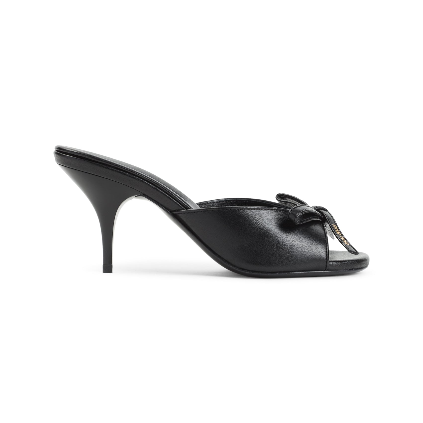 Miu Miu Slippers - Black | 168fbd3d3e6434bfbc3f17c4a4d5829116da8837
