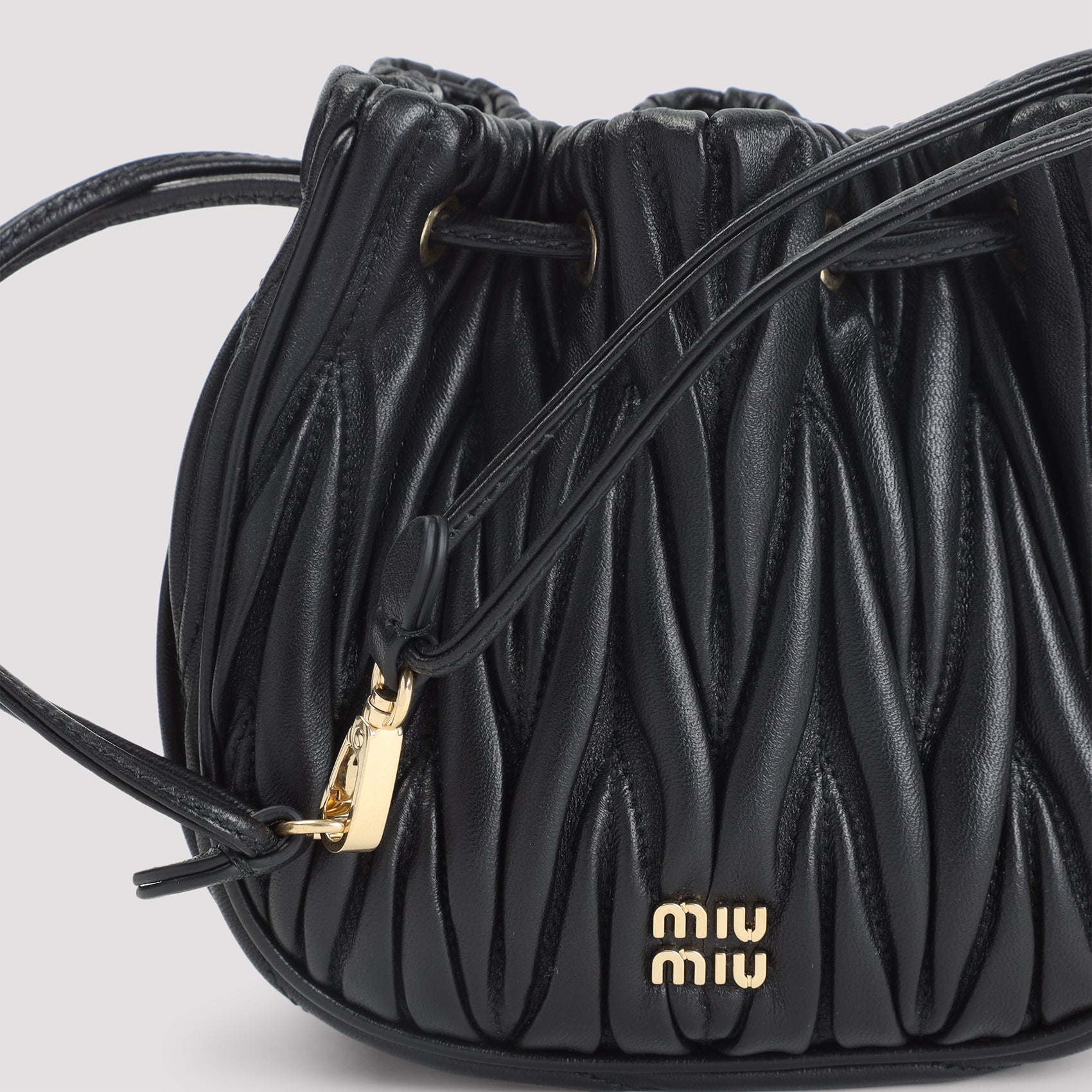 Miu Miu Pouch - Black | bd5cabe31cc1504a75dc90ba8ff9ab2253c42d78