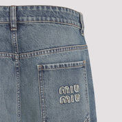 Miu Miu Regular & straight leg - Blue | 1dd14d1d9cce4a4abee8a2c6386179995737d68f