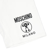 Moschino Couture Cotton Logo Shorts