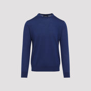 Giorgio Armani Sweater - Blue | 02039ac089fe5ba19baf811f025825e86a5df31d