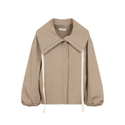 Co Rolled Collar Jacket - WOMEN CLOTHING - Co - T.Luxy