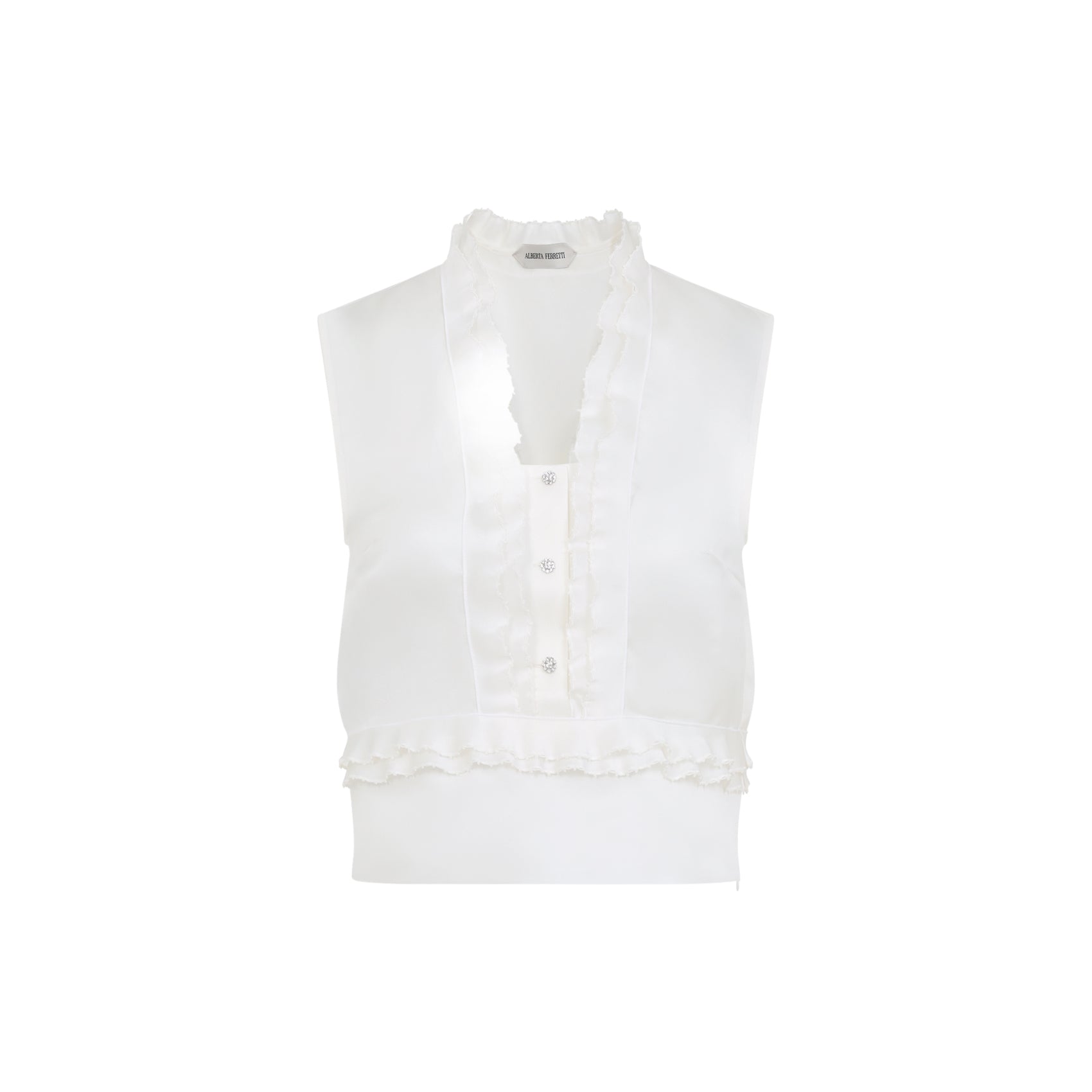 Alberta Ferretti Triple Organza Top - WOMEN CLOTHING - Alberta Ferretti - T.Luxy
